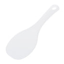 Plastic Rice Paddle Spoon Scoop 7.8 Inch Length 2 Pcs White K8B3