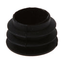 Plastic Screw Type Caps Furniture Covers 25mm Diameter 5 Pcs Black O8V7