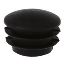 Plastic Screw Type Caps Furniture Covers 25mm Diameter 5 Pcs Black U3O1