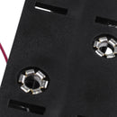 2 Pcs Black Plastic Battery Holder Case 10 x 1.5V AA R2N4