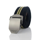 Xmund XD-TB3 130cm Punch Free Automatic Buckle NOS Tactical Belt Outdoor Casual Canvas Belt For Men Women Belt