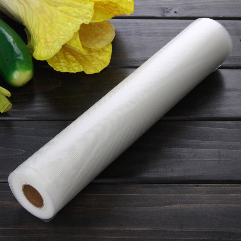 7 Different Size Transparent Vacuum Sealer Bags Rolls Food Saver Seal Storage Package Bags