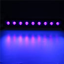 27W 9 LED UV 395-400NM Remote Control Stage Light Wall Wash Lamp for Party Halloween Club DJ