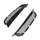 Pair Front Upper Bumper Mesh Grille For BMW X5 E53 2003-2006 Facelift
