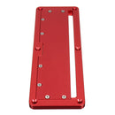 Electric Circular Saw Flip Cover Plate Adjustable Aluminium Surface Embedded Insert Plate For Table Saw
