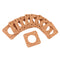 TWO TREES 10Pcs 42*42mm Nema17 42 Stepper Motor Cork Sheet Absorber Vibration Damper For 3D Printer