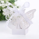 20pcs Sweets candy box Grand butterfly for wedding baptism D7Q9