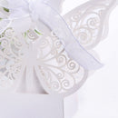 20pcs Sweets candy box Grand butterfly for wedding baptism D7Q9