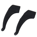 3 pairs of ear hooks Glasses Supports Anti-slip Silicone - Black J3L9