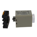 AH3-3 110VAC Power On 0-10Min 10 Minutes Delay Timer Time Relay + Socket I6I1
