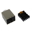 AH3-3 110VAC Power On 0-10Min 10 Minutes Delay Timer Time Relay + Socket I6I1