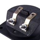 Square Shape Double Binding Post Type Speaker Box Terminal Cup Black G2G9