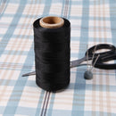 Flat wax wire coil 260M leather leather DIY DIY black G8B6