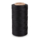Flat wax wire coil 260M leather leather DIY DIY black G8B6