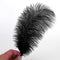 20 x natural ostrich feather 25-30 cm black party decoration C1N5