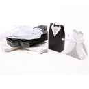30 pairs dragee candy Box groom + bride for Wedding V8Z4