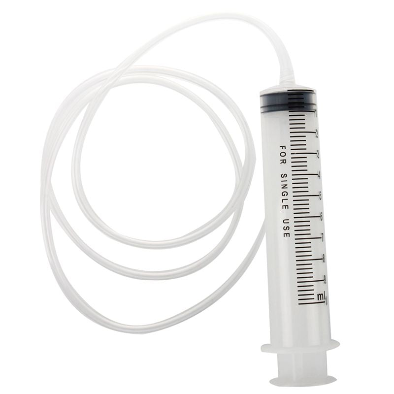 Large Plastic Syringe + handy plastic tubing