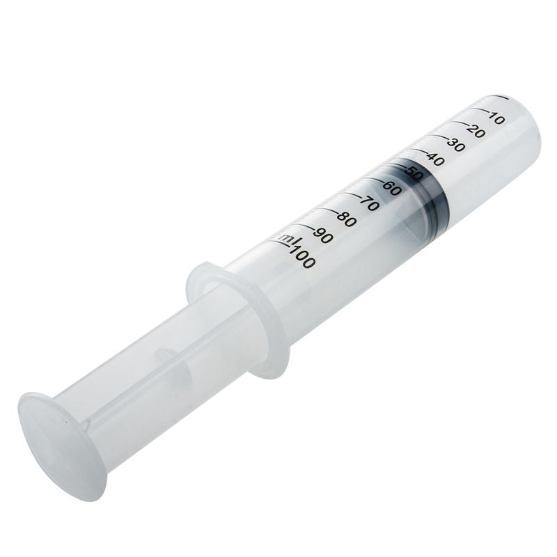 Large Plastic Syringe + handy plastic tubing