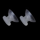 1 pair of Thumbstick Joystick replacement for XBOX One controller Clear P6A1