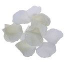 1000 Pcs Heart Shaped Red Rose Petals,Ivory white