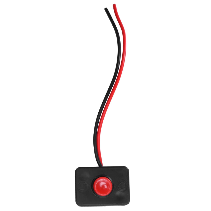 DCÂ 12V2A Adhesive base push button momentarily action wired switch for auto