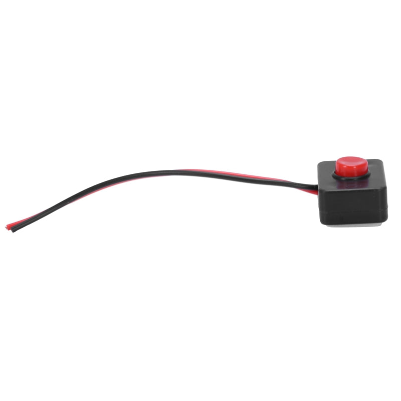 DCÂ 12V2A Adhesive base push button momentarily action wired switch for auto