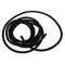 17.3Ft Length Wave Type 1/2" Outer Diameter Plastic Split Loom Tubing K1Q7