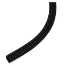 17.3Ft Length Wave Type 1/2" Outer Diameter Plastic Split Loom Tubing K1Q7