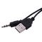 USB 2.0 Male 3.5mm to Mini 5 Pin Male USB Data Sync Cable for Phone L5A4