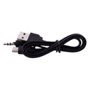 USB 2.0 Male 3.5mm to Mini 5 Pin Male USB Data Sync Cable for Phone L5A4