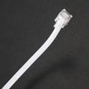 Phone male to male RJ11 Plug adapter cable 10-feet length for the fixed-lineF5A9