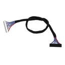 Fix 30P S8 30-pin to 30-pin 2-channel 8-bit LVDS cable for LCD panel displayB5D3