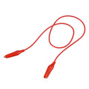 10pcs Crocodile Clips Test Leads in 5 Colors Each Wire Length 50CM B1E4