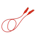 10pcs Crocodile Clips Test Leads in 5 Colors Each Wire Length 50CM B1E4