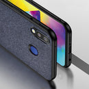 Bakeey Cotton Cloth Protective Case For Samsung Galaxy M20 2019 Anti Fingerprint Back Cover