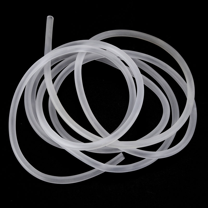 2M x 5mm Clear Soft Plastic Aquarium Air Line Pond Pump Fish Tube Pipe J9W7