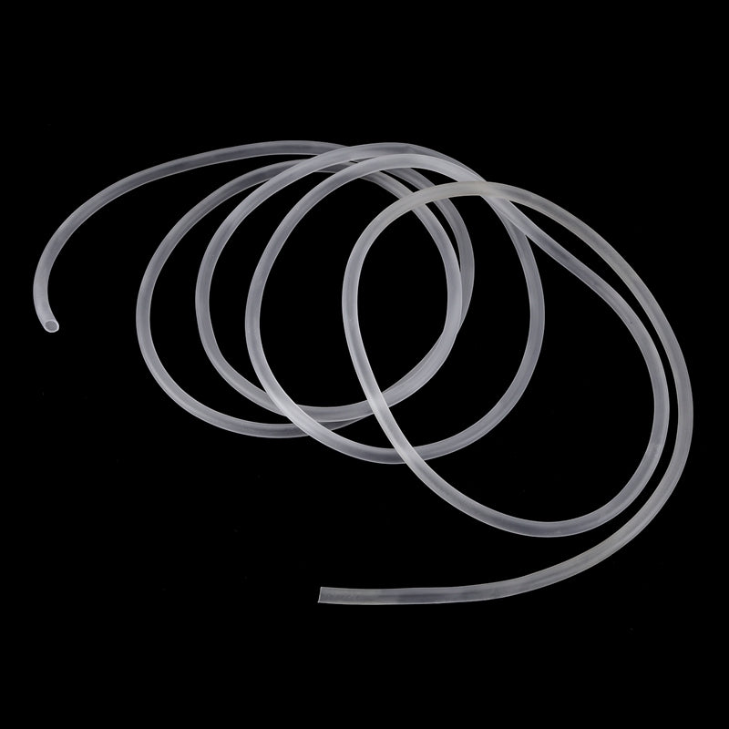 2M x 5mm Clear Soft Plastic Aquarium Air Line Pond Pump Fish Tube Pipe A6E8