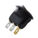 12V LED Inverter Rocking Rocker Switch ROUND SPST ON-OFF for BOAT Car orang