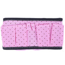 Non-woven Fabrics Makeup Tool Desk Storage Bag Spot Organizer, Pink E8U9