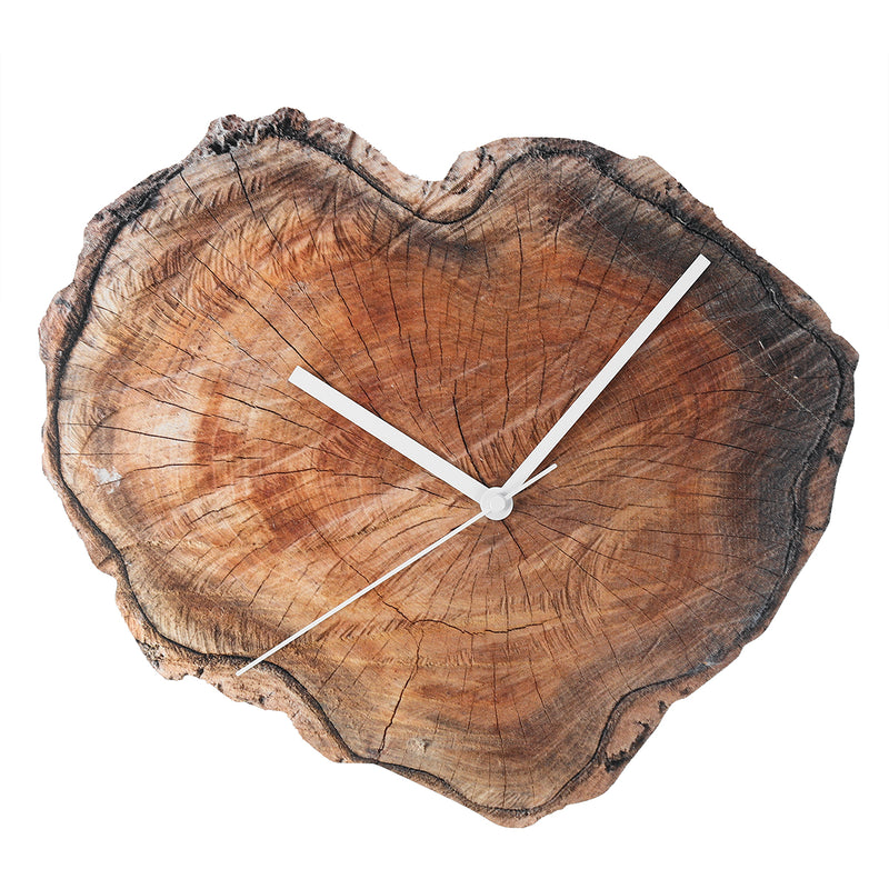 11'' Retro Wood Wall Clock DIY Living Room Home Bar Office Decoration 28cm Watch