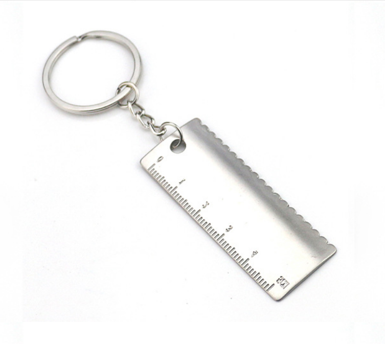 Mini Tool Sawtooth Ruler Tool Keychain Mini Emulation Tool Keychain