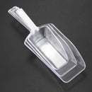 3 piece Pallet Ice scraper shape plastic scoop - Transparent G9O5