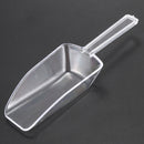 3 piece Pallet Ice scraper shape plastic scoop - Transparent G9O5