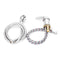 Hot/Cold Water Mixer Tap Shower Head Sprayer Hose 1/2" For Hairdressing Salon
