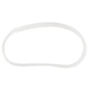 500x hair rubber cord rubber Band transparent white 1mm
