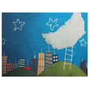 5x7ft Baby Children Photography Background Backdrop Shooting Studio Photo Props Stars Moon House