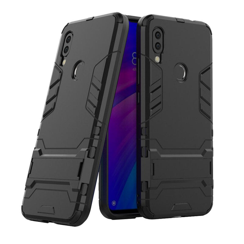 Bakeey Armor Shockproof with Desktop Stand Back Cover Protective Case for Xiaomi Redmi Note 7 / Note 7 Pro
