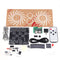 DIY bluetooth 32 Layer Colorful Canton Tower LED Flashing Cube Music Spectrum Electronic Kit