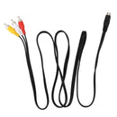1.5M 4.9ft 3 RCA Male to 4 Pin S-Video Male TV PC Conversion Cable J2Q7