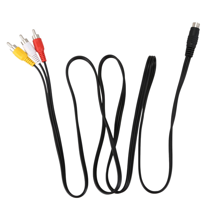 1.5M 4.9ft 3 RCA Male to 4 Pin S-Video Male TV PC Conversion Cable J2Q7